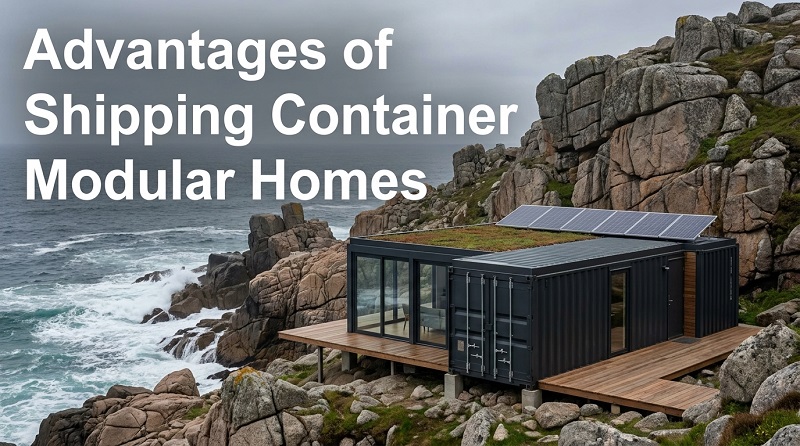 Advantages of Shipping Container Modular Homes