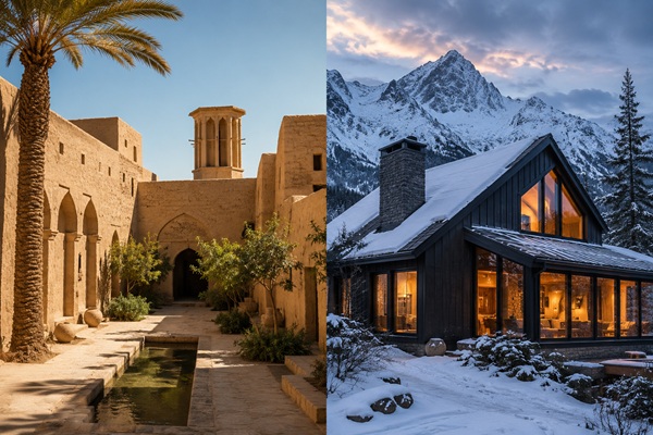 Desert Climate vs Cold Climate